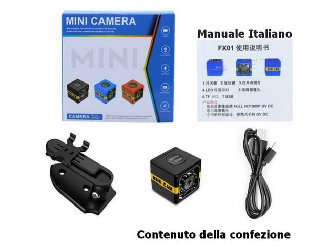 Mini telecamera HD portatile piccolissima - 4/6