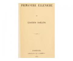 PRIMAVERE ELLENICHE. Poesie di Giosuè Carducci EBOOK (EPUB+AZW+PDF)