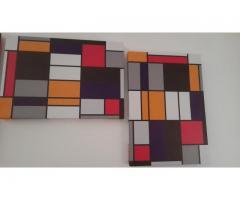 Quadri raffiguranti opera di Mondrian
