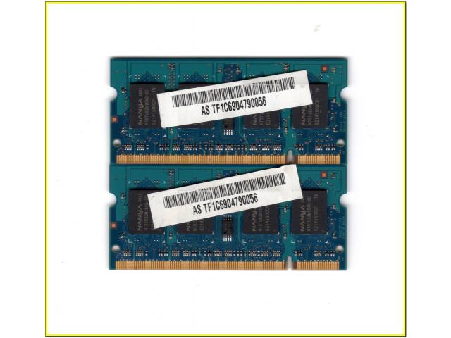 Memoria RAM Nanya 1GB 2X512MB DDR2 PC2-5300S - 2/2