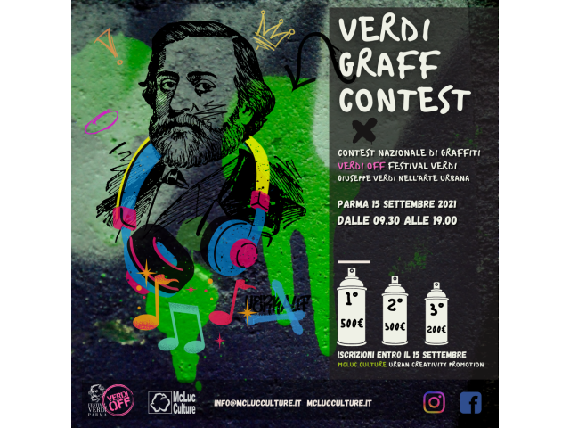 Verdi Graff Contest: Contest di graffiti. 1000€ di premi - 1/1